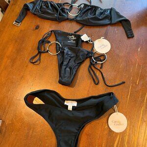 Camila Coehlo Swim with Two Sets of Bottoms Bundle Small